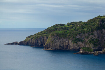 Naklejka premium Fajã do Conde - Flores, Azores (Portugal)