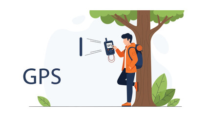 Finding Route With Global Positioning System In The Forest Using Satellite Signals