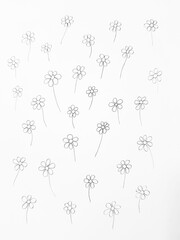 floral background with flowers