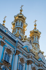 Fototapeta premium Details of Catherine Palace, Saint Petersburg, Russia