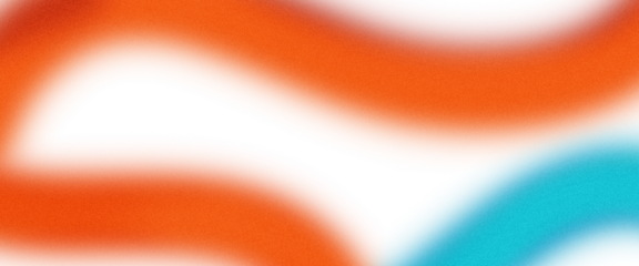 Soft orange and teal blurred gradient overlay with transparent background for modern design.