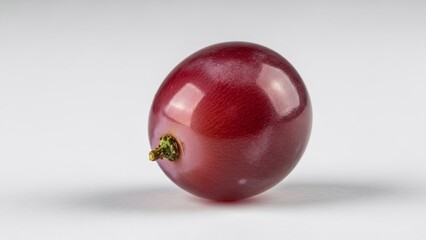 Vibrant red onion on white background for culinary use