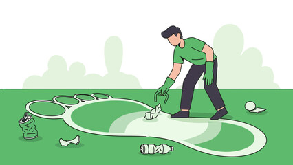 Maintaining Earth's Legacy By Volunteering To Clean Up Litter For Future Generations