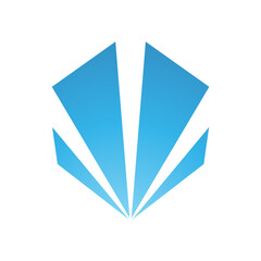 abstract origami style vector background