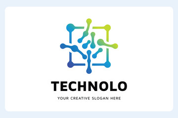 Technology Logo Design Template