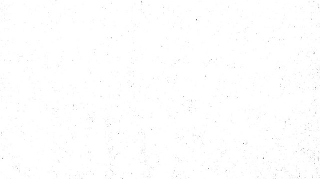 Grainy textured background video. Textured white backdrop animation with cracks, noise, stains, grain 4K stop motion. Aged overlay effect video