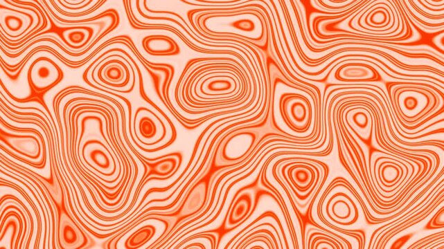 Abstract Orange Pattern