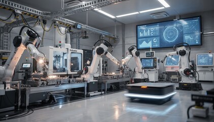 Advanced Robotics in Automated Manufacturing Facility