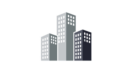 Fototapeta premium Urban Development Concept: A Collection of Modern Buildings, Contemporary Style