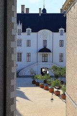 Charming summer day in The Castle of Nantes - Ch&acirc;teau des ducs de Bretagne, France