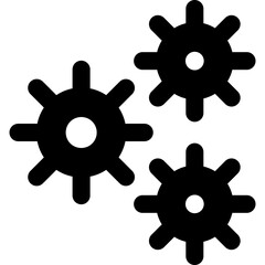 Obraz premium gear icon vector illustration