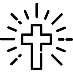 Obraz premium abstract background with cross