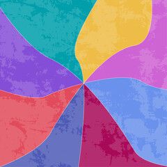 An abstract colorful background. Hand-drawn colorful backdrop.