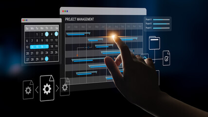 Project scheduling dashboard organizes timelines, tracks progress, and enhances collaboration for efficient workflow, helping teams manage multiple projects and improve productivity. Parse