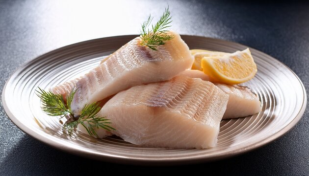 Delicious Fillets Of Pollock Or Coalfish