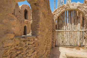 opuszczone magazynie w rejonie Tataouine,Tunezja