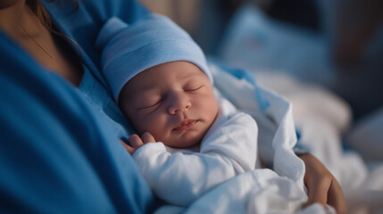 A detailed fetal ultrasound scan captures baby&rsquo;s development inside the womb, highlighting prenatal healthcare, pregnancy monitoring, medical imaging, and early life growth stages. cinematic color