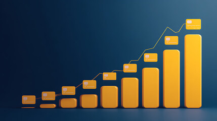 Graphic representation of the growth in mobile payment usage (1)