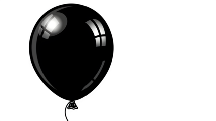 Isolated on transparent background a pair of headphones