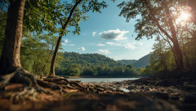 Kaeng Tana National Park, located in Ubon Ratchathani, Thailand