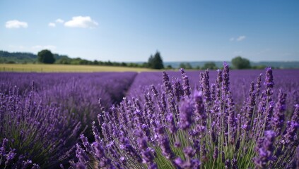 lavender flower landscape