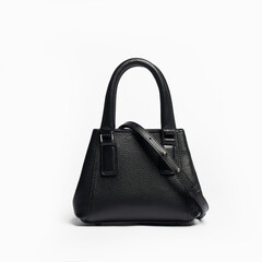 Naklejka premium Women's handbag on a white background.