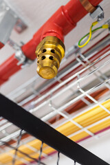 Clean agent fire suppression system used in data centers, backup battery rooms, electrical rooms (under 400 volts), sub-floors or tape storage libraries. 