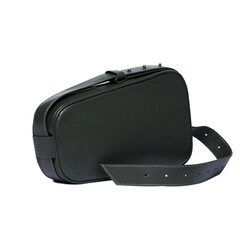 Fototapeta premium Women's handbag on a white background.