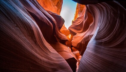 Obraz premium Antelope Canyon Near Page Arizona Usa