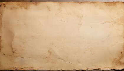 Empty Old Rustic Dirty Beige Pale Paper Background Texture Extra Large Highly Detailed Image Of Blank Sheet Of Vintage Paper