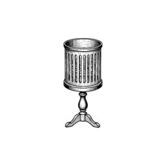 Vintage zoetrope engraving.