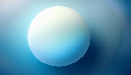 Blurred Light Blue White Grainy Background Abstract Pastel Color Gradient Sphere Smooth Noise Texture Banner Header Poster Backdrop Design
