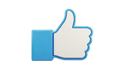 3D Thumbs Up Icon