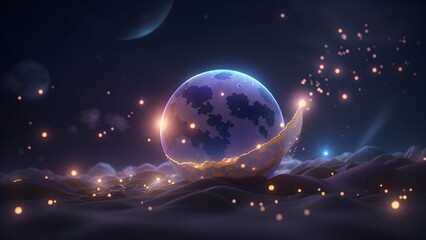 Fototapeta premium night sky with stars