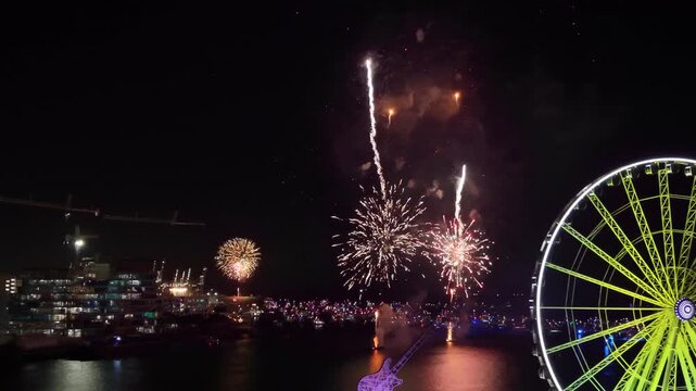 Fuegos Artificiales a&ntilde;o nuevo Miami
