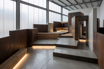 Stepped Modern Architecture