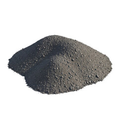 Pile of gravel, construction aggregate material