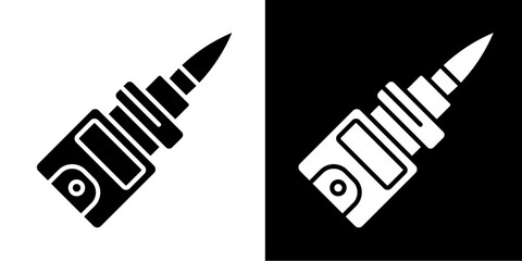 Nanomanipulator  Icon Set White Style Collection