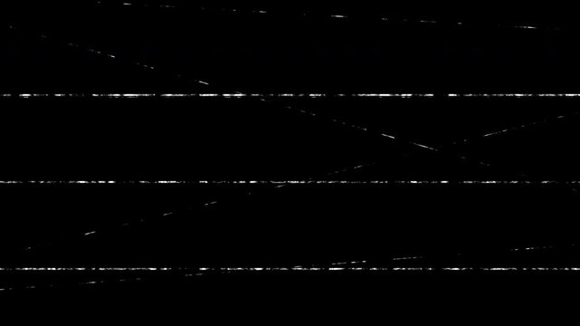 Old film tape defects, 4K overlay