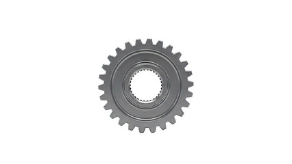 Single Gear Cogwheel with Serrated Inner Hole