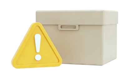 Warning Sign and Storage Box