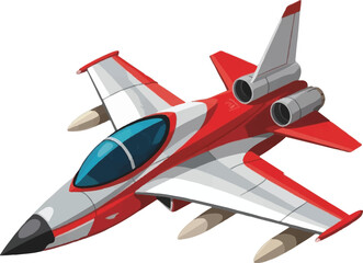 airplane isolated on white background