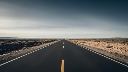 road in the desert