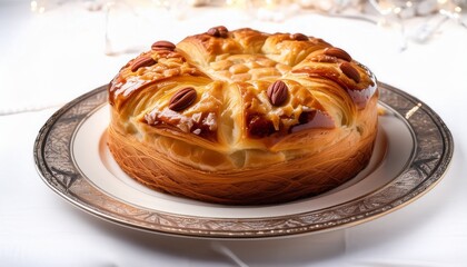 Galette Des Rois Frangipane Et Feve En Porcelaine