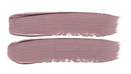 Fototapeta premium Textured Mauve Paint Swatches On Black Background