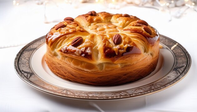 Galette Des Rois Frangipane Et Feve En Porcelaine