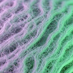 Obraz premium Macro Texture of Pastel Light Threads on Cortex