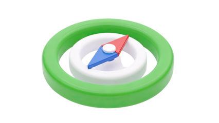 Stylized Compass Icon