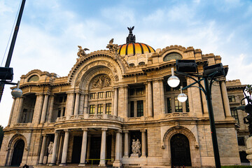 Bella Artes palace in Mexico City