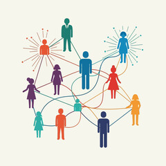 Connected people network